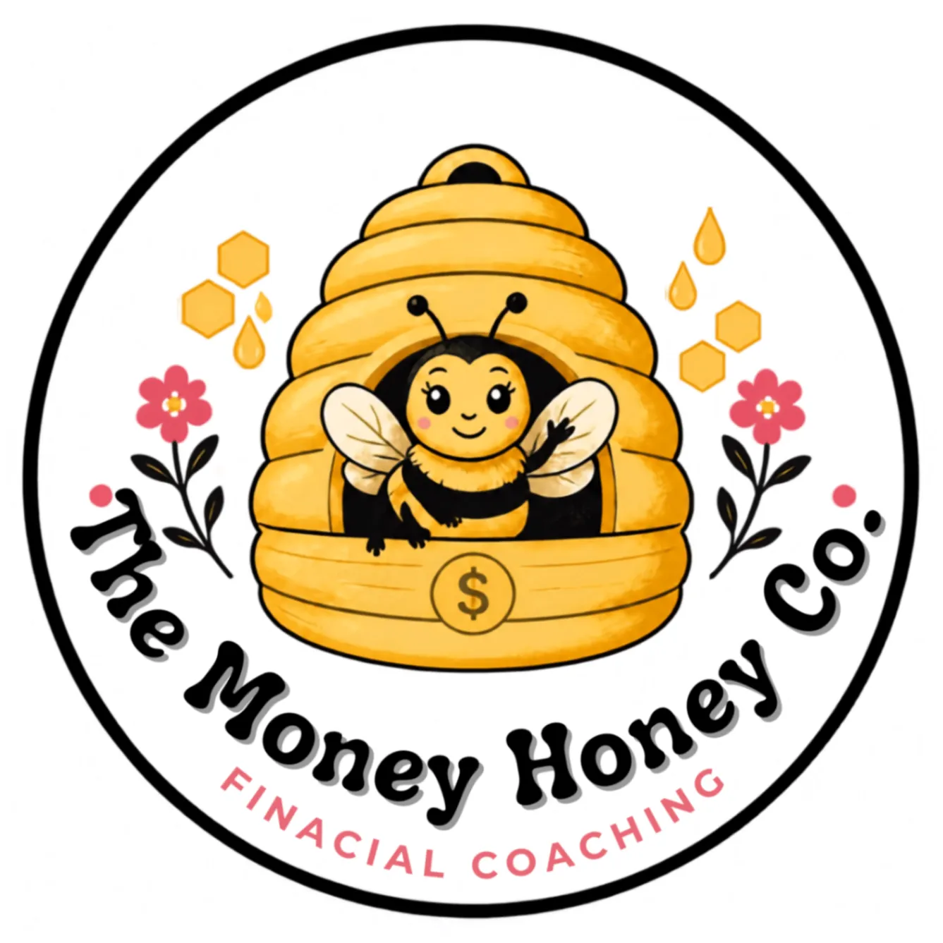 The Money Honey Co. financial coaching logo.